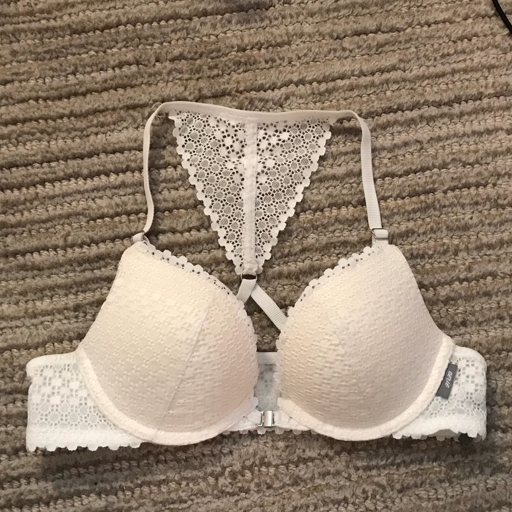 Aerie racer back push up bra